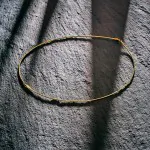 Goldkette als Tondakette in Gelbgold 585 / 14K, 40 cm lang, 1,2 mm breit, Gewicht ca. 5.4 g.