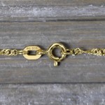 Goldkette als Singapurkette in Gelbgold 585 / 14K, 50 cm lang, 1,8 mm breit, Gewicht ca. 2.9 g.