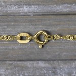 Armband als Singapurkette in Gelbgold 585 / 14K, 18 cm lang, 1,8 mm breit, Gewicht ca. 1.2 g.