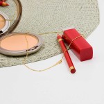 Goldkette als Venezianerkette in Gelbgold 585 / 14K, 42 cm lang, 0.8 mm breit, Gewicht ca. 2.2 g.