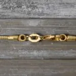 Goldkette als Tondakette in Gelbgold 750 / 18K, 42 cm lang, 1,5 mm breit, Gewicht ca. 11.5 g.