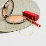 Goldkette als Singapurkette in Gelbgold 333 / 8K, 45 cm lang, 1,8 mm breit, Gewicht ca. 2.2 g.