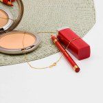 Goldkette als Venezianerkette in Gelbgold 750 / 18K, 45 cm lang, 0,7 mm breit, Gewicht ca. 2.4 g.