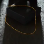 Goldkette als Venezianerkette in Gelbgold 750 / 18K, 60 cm lang, 1,4 mm breit, Gewicht ca. 10.7 g.