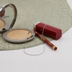 Goldkette als Panzerkette flach in Weißgold 585 / 14K, 38 cm lang, 1,4 mm breit, Gewicht ca. 2.8 g.