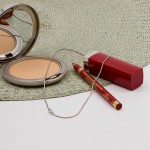 Goldkette als Bingokette in Weißgold 585 / 14K, 80 cm lang, 1,1 mm breit, Gewicht ca. 6.2 g.