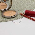 Goldkette als Venezianerkette in Weißgold 750 / 18K, 40 cm lang, 0,9 mm breit, Gewicht ca. 3.3 g.