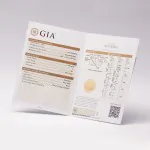 Diamantanhänger in 0,40 Karat, Weißgold 750 /18 Karat mit einer 750ger Goldkette in 42 cm