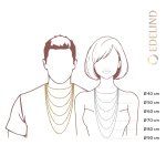 Goldkette als Singapurkette in Gelbgold 585 / 14K, 42 cm lang, 1,4 mm Breit, Gewicht ca. 1.5 g.