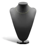 Goldkette als Tondakette in Gelbgold 333 / 8K, 42 cm lang, 1,5 mm breit, Gewicht ca. 7.4 g.