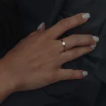 0,40 Karat Diamant Ring Rotgold