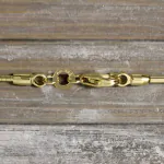 Goldkette als Tondakette in Gelbgold 333 / 8K, 100 cm lang, 1,2 mm breit, Gewicht ca. 12 g.