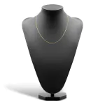 Goldkette als Bingokette in Gelbgold 375 / 9K, 45 cm lang, 1,1 mm breit, Gewicht ca. 3.1 g.