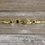 Goldkette als Tondakette in Gelbgold 333 / 8K, 40 cm lang, 1,2 mm breit, Gewicht ca. 4.8 g.