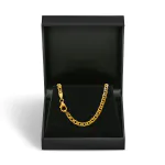 Goldkette als Zwillingspanzerkette in Gelbgold 333 / 8K, 50 cm lang, 3,9 mm breit, Gewicht ca. 9.2 g.