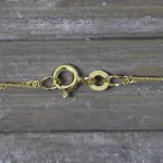 Goldkette als Singapurkette in Gelbgold 333 / 8K, 55 cm lang, 1,4 mm Breit, Gewicht ca. 1.8 g.