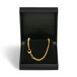 Goldkette als Königskette in Gelbgold 333 / 8K, 70 cm lang, 2,8 mm breit, Gewicht ca. 35.8 g.