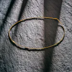 Goldkette als Tondakette in Gelbgold 750 / 18K, 40 cm lang, 1,2 mm breit, Gewicht ca. 6.2 g.