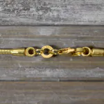 Goldkette als Tondakette in Gelbgold 333 / 8K, 45 cm lang, 1,5 mm breit, Gewicht ca. 8.5 g.