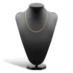 Goldkette als Schlangenkette in Gelbgold 750 / 18K, 50 cm lang, 1,9 mm breit, Gewicht ca. 11 g.