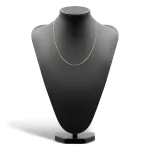 Goldkette als Bingokette in Gelbgold 333 / 8K, 50 cm lang, 1,3 mm breit, Gewicht ca. 4.2 g.