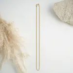 Goldkette als Zwillingspanzerkette in Gelbgold 333 / 8K, 80 cm lang, 2,9 mm breit, Gewicht ca. 7.8 g.