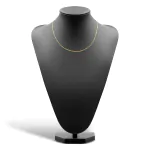 Goldkette als Panzerstegkette in Gelbgold 333 / 8K, 45 cm lang, 1,9 mm breit, Gewicht ca. 3.2 g.