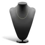 Goldkette als Zopfkette in Gelbgold 333 / 8K, 50 cm lang, 2,1 mm breit, Gewicht ca. 7.1 g.