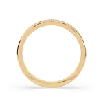 0,15 Karat Diamant Verlobungsring mit 19 Diamanten, Gelbgold 585 / 14K