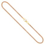 Goldkette als Schlangenkette in Gelbgold 375 / 9K, 50 cm lang, 1,6 mm breit, Gewicht ca. 5.2 g.