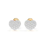 0,18 Karat Diamant Ohrstecker mit 36 echten Diamanten, Gelbgold 585 / 14K
