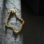Armband als Singapurkette in Gelbgold 585 / 14 K, 18,5 cm lang, 2,9mm breit, Gewicht ca. 2.9 g.
