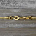 Goldkette als Tondakette in Gelbgold 585 / 14K, 55 cm lang, 1,5 mm breit, Gewicht ca. 12.2 g.