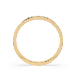 0,11 Karat Diamant Verlobungsring mit 13 Diamanten, Gelbgold 585 / 14K