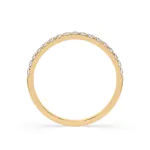 0,26 Karat Diamant Verlobungsring mit 17 Diamanten, Gelbgold 585 / 14K