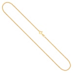 Goldkette als Erbskette in Gelbgold 333 / 8K, 42 cm lang, 1,5 mm breit, Gewicht ca. 3.1 g.