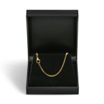 Goldkette als Venezianerkette in Gelbgold 333 / 8K, 45 cm lang, 1,8 mm breit, Gewicht ca. 8.5 g.