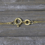 Goldkette als Singapurkette in Gelbgold 333 / 8K, 45 cm lang, 1,4 mm Breit, Gewicht ca. 1,4 g.