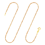 Goldkette als Singapurkette in Gelbgold 333 / 8K, 45 cm lang, 1,4 mm Breit, Gewicht ca. 1,4 g.