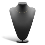 Goldkette als Tondakette in Gelbgold 375 / 9K, 42 cm lang, 1,5 mm breit, Gewicht ca. 7.9 g.