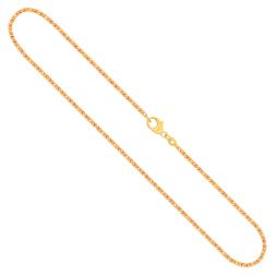 Goldkette als Königskette in Gelbgold 333 / 8K, 75 cm lang, 1,8 mm breit, Gewicht ca. 14.6 g.