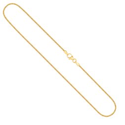 Goldkette als Tondakette in Gelbgold 585 / 14K, 45 cm lang, 1,8 mm breit, Gewicht ca. 8.3 g.