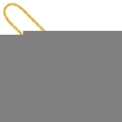 Goldkette als Ankerkette diamantiert in Gelbgold 750 / 18K, 60 cm lang, 2,5 mm breit, Gewicht ca. 23.5 g.