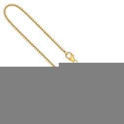 Goldkette als Venezianerkette in Gelbgold 585 / 14K, 38 cm lang, 1,4 mm breit, Gewicht ca. 5.7 g.