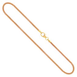 Goldkette als Schlangenkette in Gelbgold 750 / 18K, 50 cm lang, 1,6 mm breit, Gewicht ca. 7.8 g.