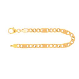 Armband Fantasiekette Gelbgold