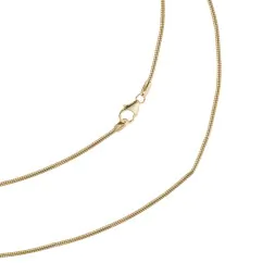 Goldkette als Tondakette in Gelbgold 585 / 14K, 60 cm lang, 1,8 mm breit, Gewicht ca. 11.1 g.