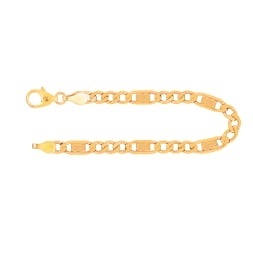 Armband Fantasiekette Gelbgold