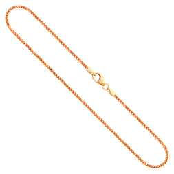 Goldkette als Bingokette in Gelbgold 333 / 8K, 65 cm lang, 1,5 mm breit, Gewicht ca. 8.2 g.