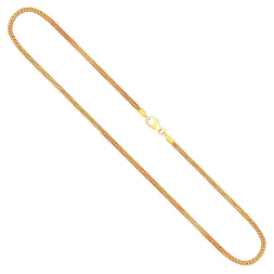 Goldkette als Schlangenkette in Gelbgold 585 / 14K, 75 cm lang, 1,9 mm breit, Gewicht ca. 14.1 g.